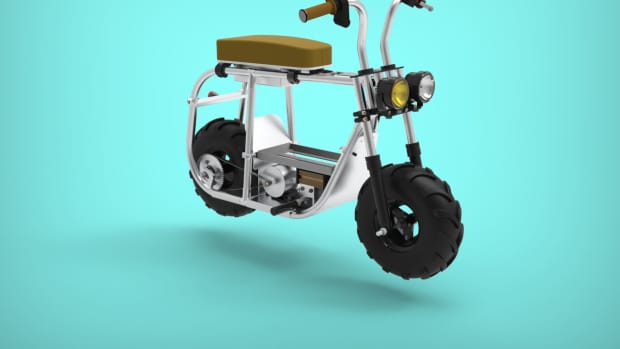 A DingoMoto mini bike