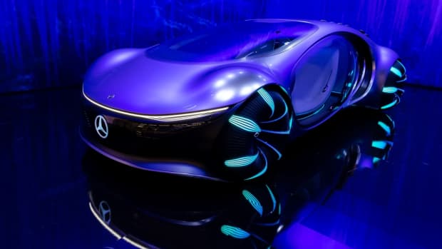 The Mercedes AVTR concept car.
