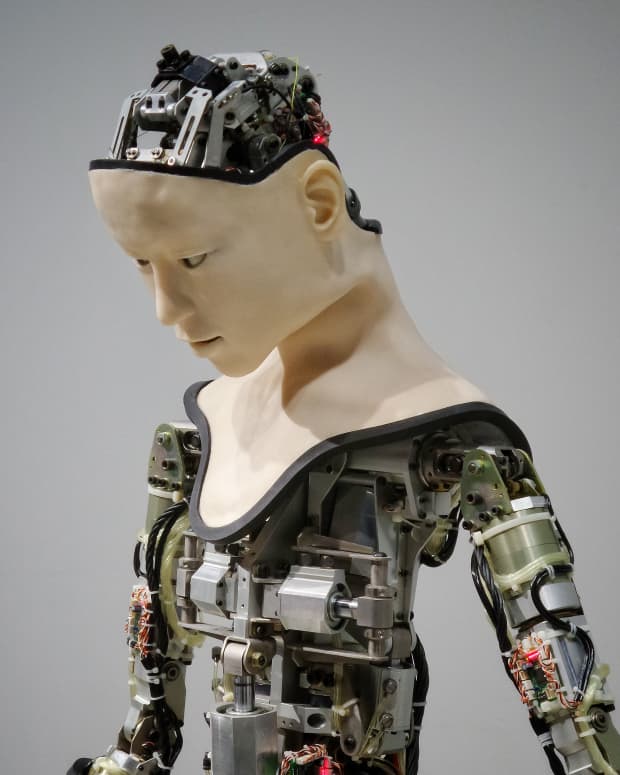 A human-looking robot