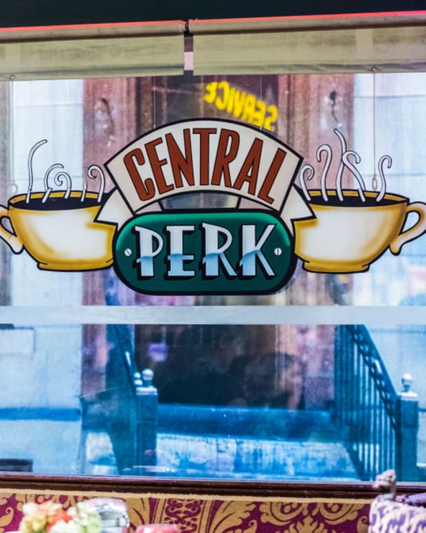 The Central Perk coffee shop from “Friends”.